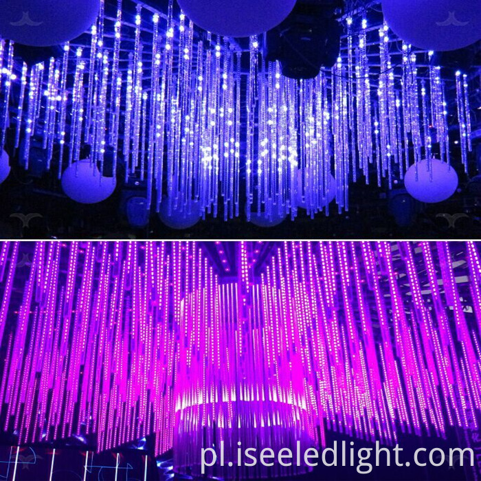 Raster DMX 3D RGB DISCO SUFITOWY DMX RGB 3D Tube DISCO CEILING
